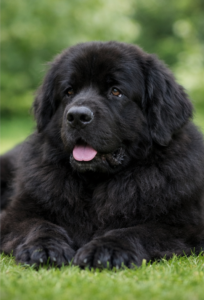 calm dog breed newfoundland relaxing - Dog-Breeds.net gentle calm dog breed newfoundland resting